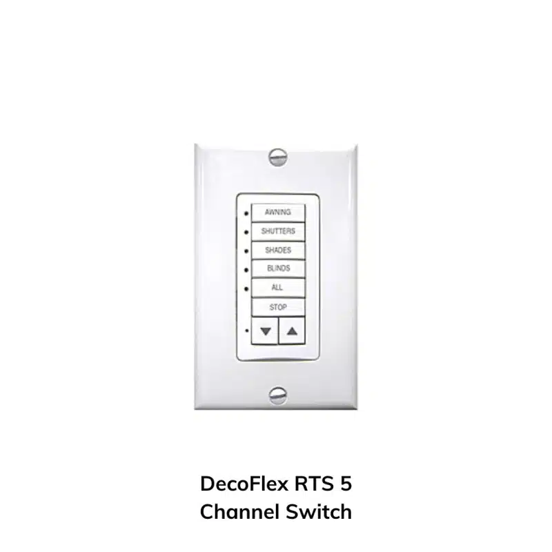Photo 7 DecoFlex RTS 5 Channel Switch