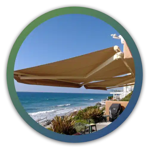 Elite Retractable Patio Awnings circle