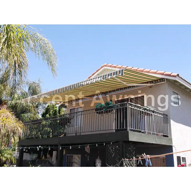 uni lux retractable patio awning gallery 2