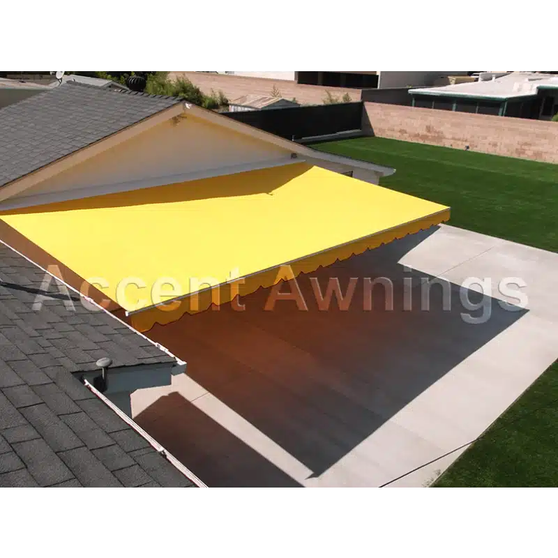 uni lux retractable patio awning gallery 4