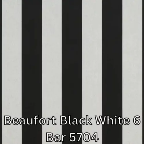 Beaufort Black White 6 Bar 5704