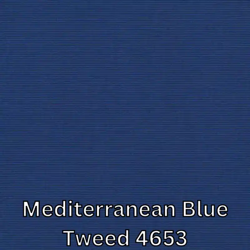 Mediterranean Blue Tweed 4653