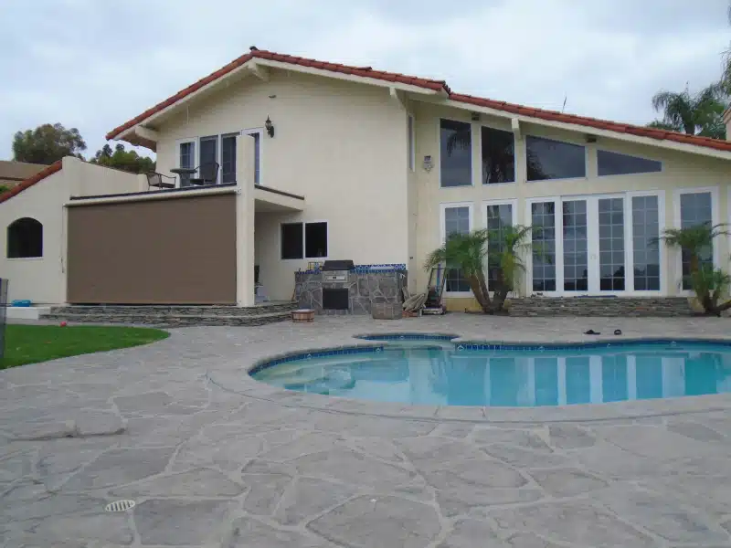 Patio Pro Drop Shade 44