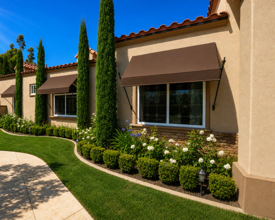 Spear & Decorative Stationary Awnings (1)