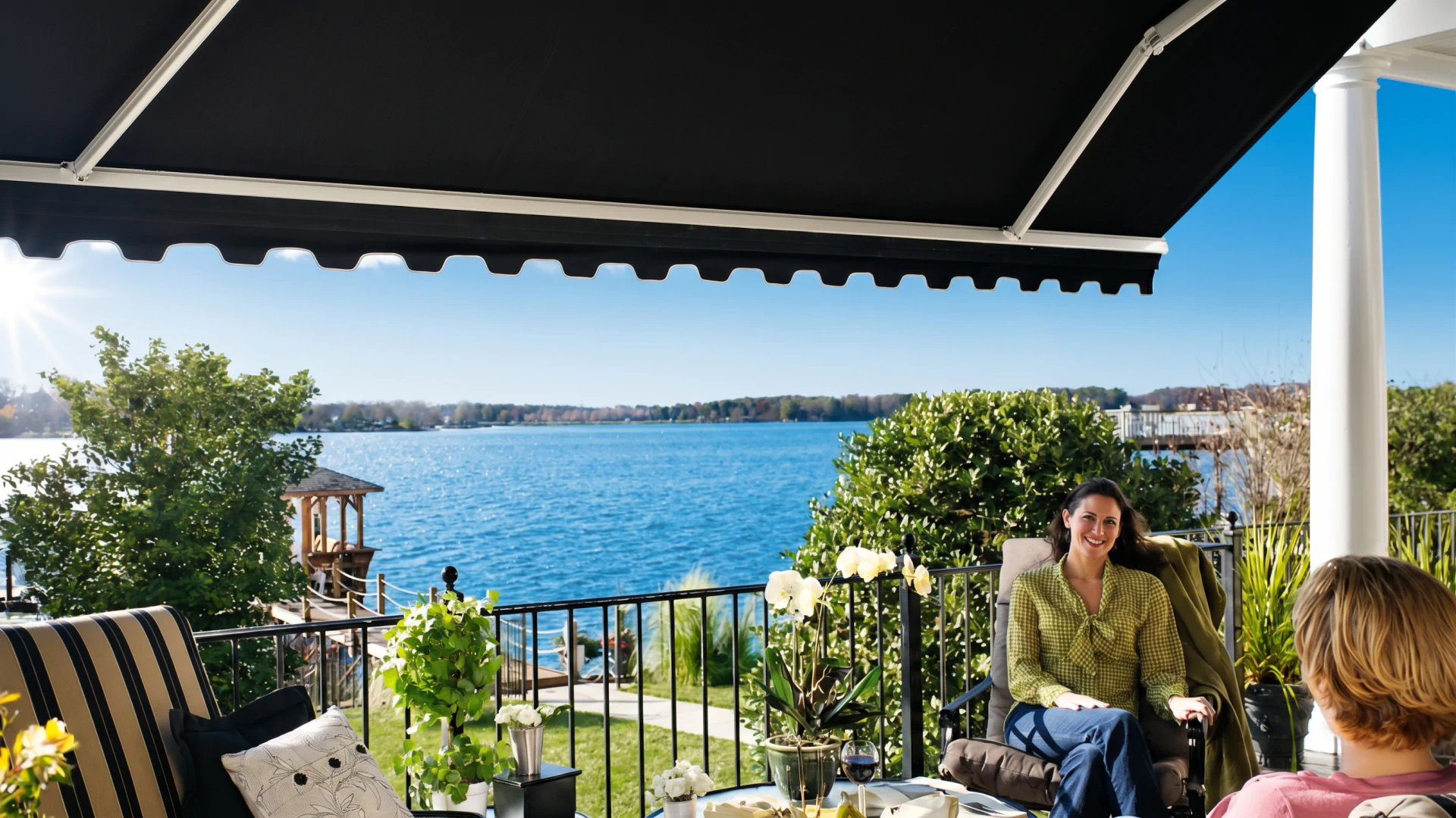 Eco Lux Retractable Patio Awning